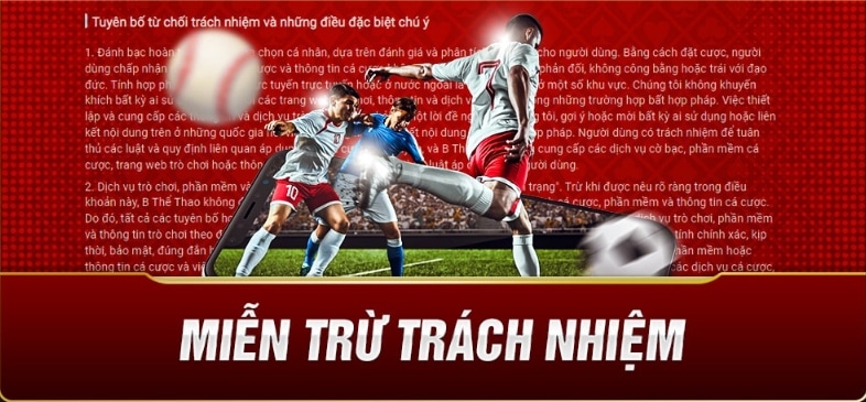 Miễn trừ trách nhiệm nhà cái MKsport